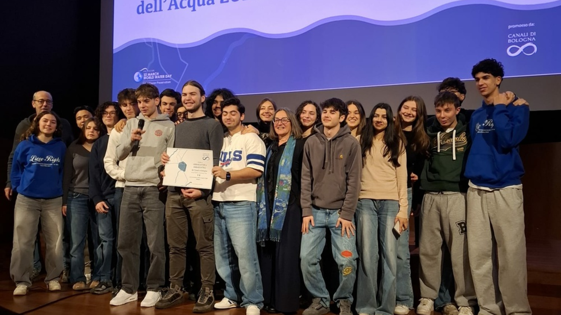PERCORSI BLU: IL CONSORZIO CANALI DI BOLOGNA CELEBRA LA GIORNATA MONDIALE DELL'ACQUA INSIEME ALLE SCUOLE